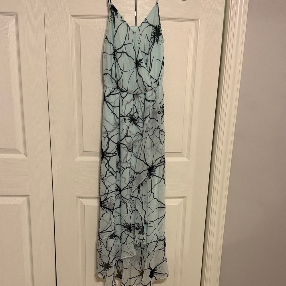 Floral Spaghetti Strap Maxi Dress